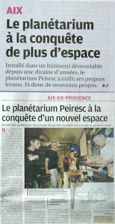 La Provence - 15/6/2011