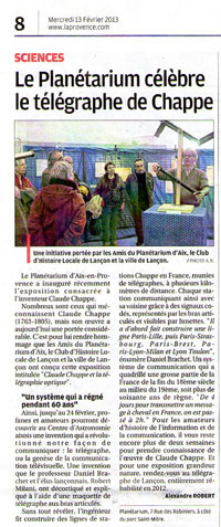 La Provence - 13/2/2013
