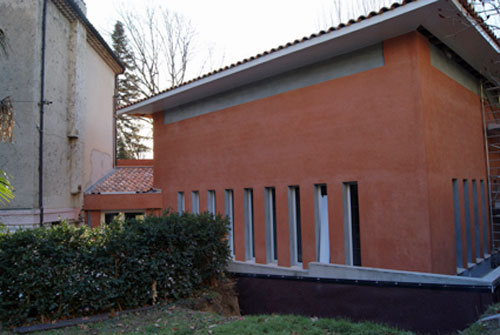 Entrée du nouveau planétarium